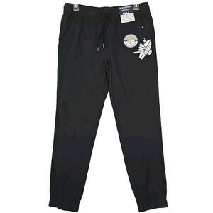 Beach Bros ~Men's Size L~ Black The Jogger Khaki Pants Comfort NWT.